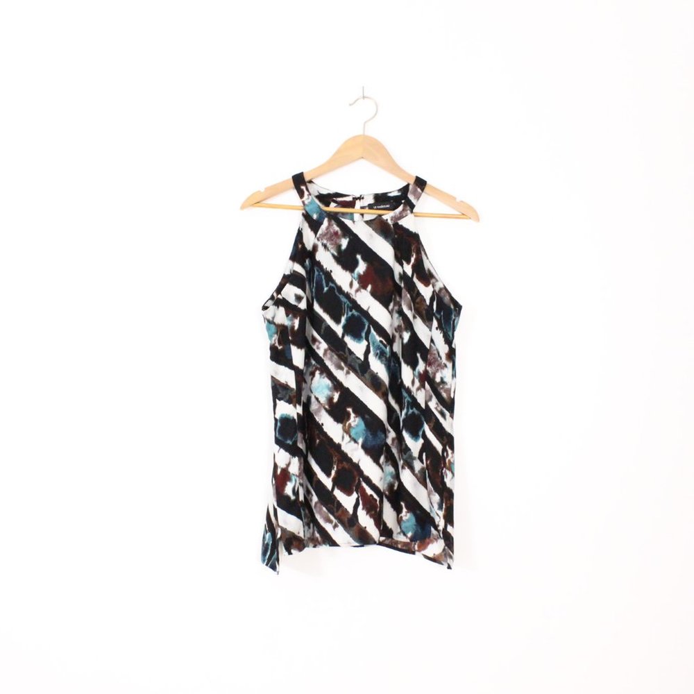 *Le Chateau Halter Sleeveless Blouse